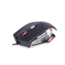 Rebeltec FALCON gaming egér, optikai, 2400 dpi, 1,8M kábelhossz, 6 gombos