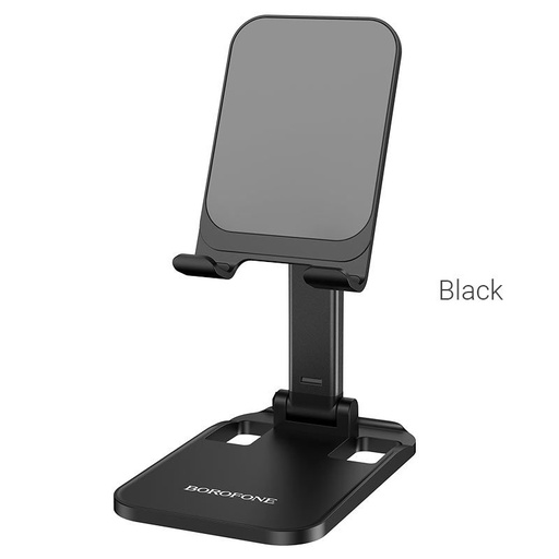 Borofone BH27 asztali telefon- és tablettartó állvány, 4.7"-7", fekete