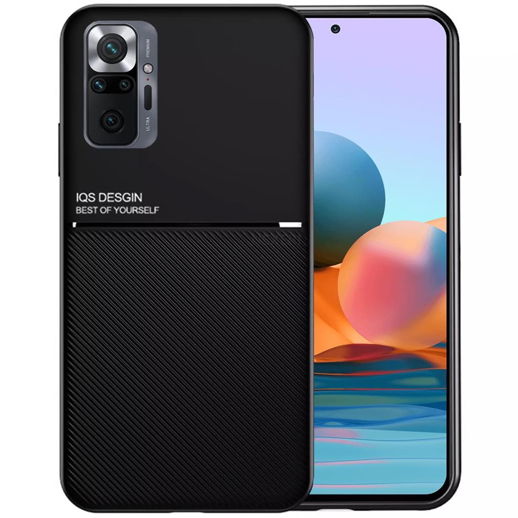 Xiaomi Redmi Note 10 Pro/Redmi Note 10 Pro Max BIZNES szilikon hátlap tok, (Fekete)