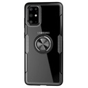Apple iPhone 11 (6,1") carbon ring hátlap tok, fekete