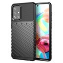 Samsung Galaxy A72 4G/A72 5G thunder hátlap tok, (Fekete)