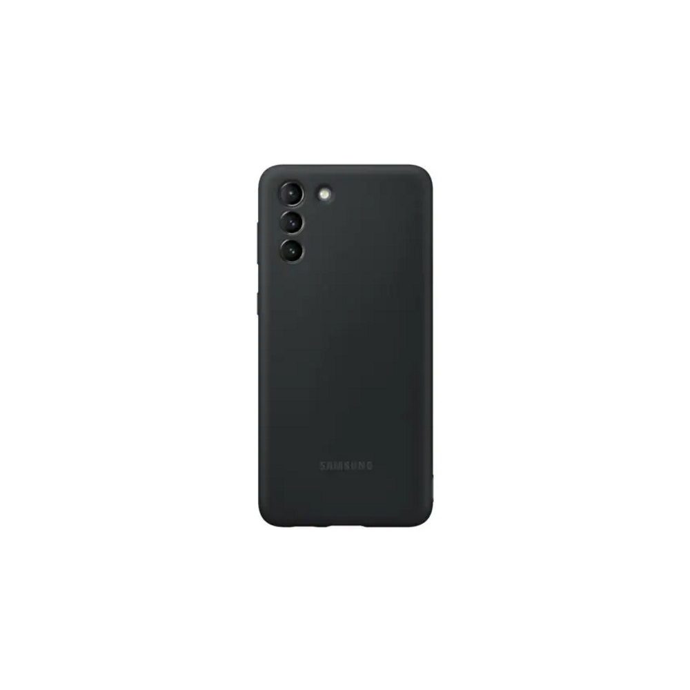 Samsung Galaxy S21+ Silicone Cover tok (Fekete)