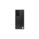 Samsung Galaxy S21 Ultra Kemény átlátszó tok (Fehér)
