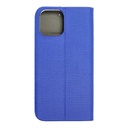 Apple iPhone 12 Pro Max Sensitive book notesz tok, (Kék)
