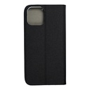 Apple iPhone 12 Pro Max Sensitive book notesz tok, (Fekete)