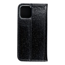 Apple iPhone 12 Forcell Shining notesz tok (Fekete)