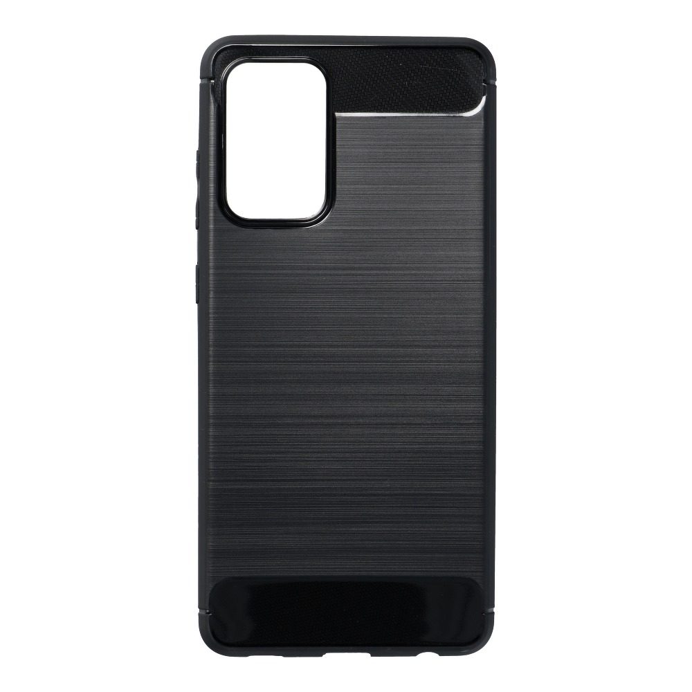Samsung Galaxy A72/A72 5G forcell carbon hátlap tok, (Fekete)