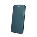 Samsung Galaxy A12 Diva mágneses notesz tok (Sötétzöld)