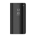 Samsung Galaxy A02s Clear view notesz tok (Fekete)