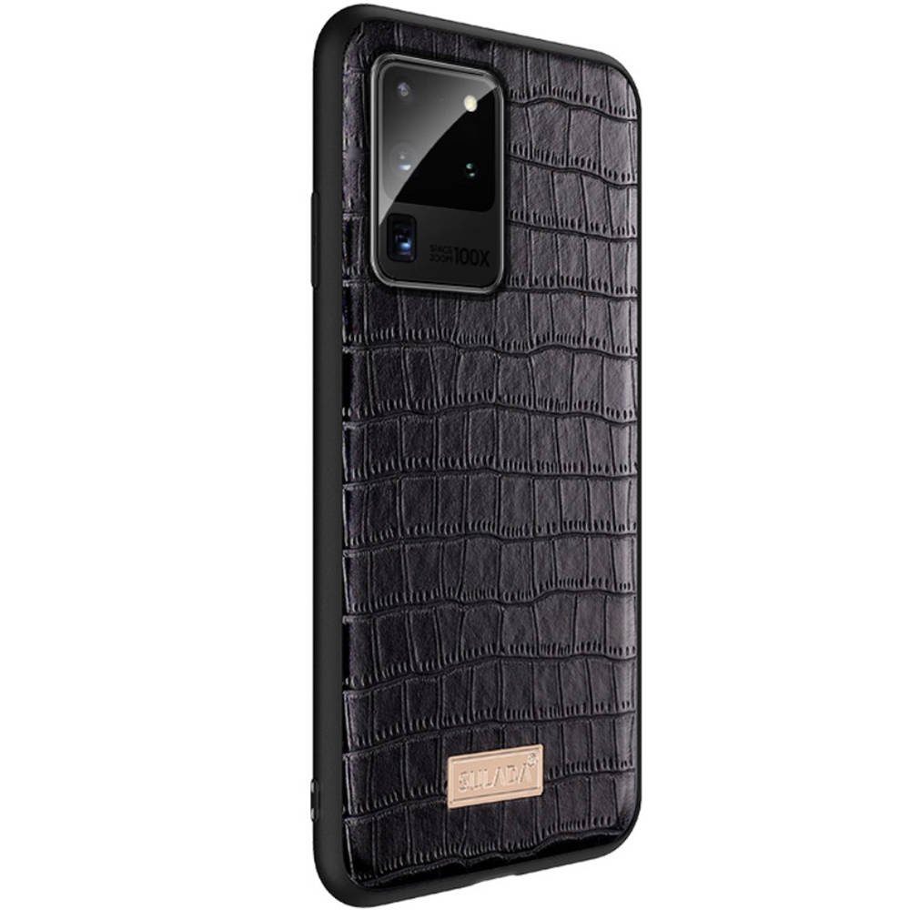 Samsung Galaxy S21 Ultra SULADA luxurious soft hátlap tok, (Fekete)