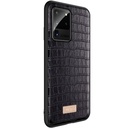Samsung Galaxy S21 Ultra SULADA luxurious soft hátlap tok, (Fekete)