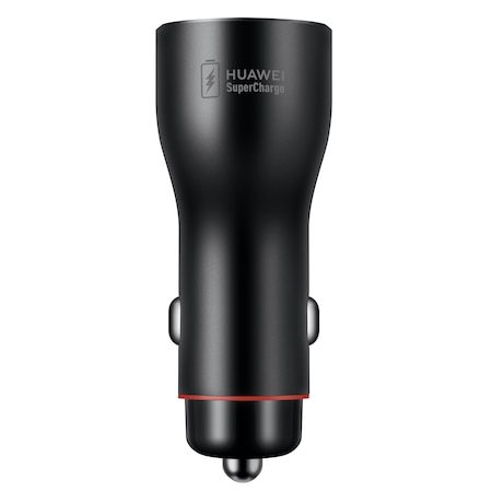 Huawei CP36 autós gyorstöltő (2 USB port), Max. 22.5W, fekete