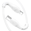 Hoco X55 lightning kábel (PD gyorstöltő), 1M, 3A, 20W, fehér