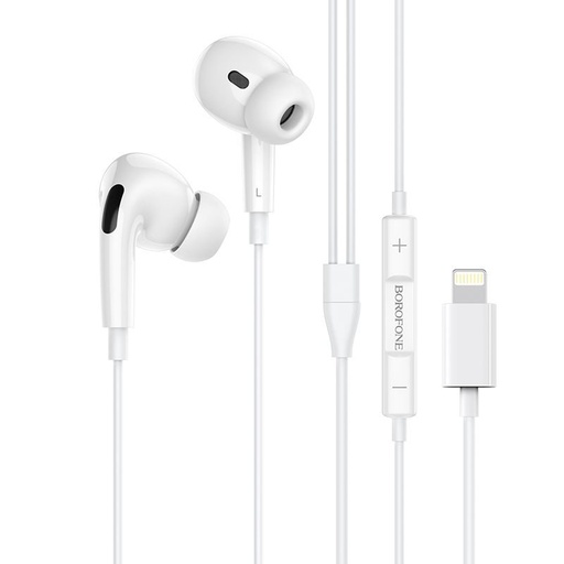 Borofone BM30 Pro headset (lightning), fehér