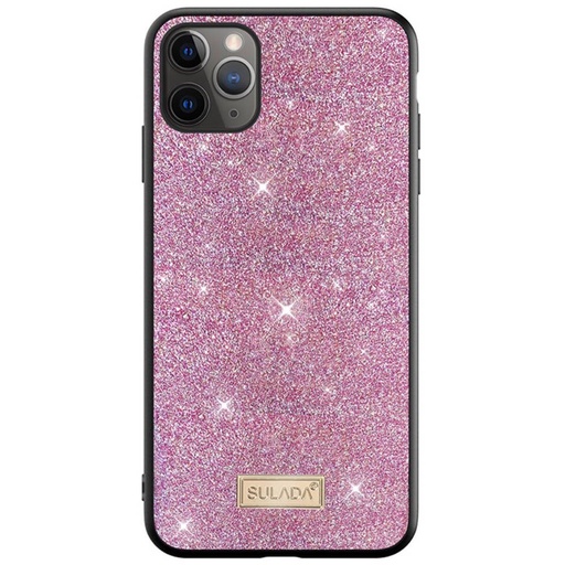 Apple iPhone 13 Mini SULADA dazzling glitter hátlap tok (Rózsaszín)