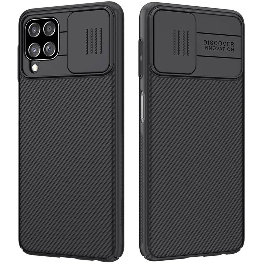 Samsung Galaxy A22 4G Nillkin CamShield hátlap tok (Fekete)
