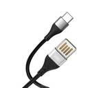 XO NB188 micro USB adatkábel (Szürke) – 1 m, 2.4A, kétoldalas USB csatlakozó