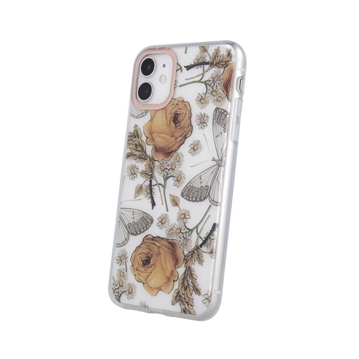 Apple iPhone 12 / iPhone 12 Pro szilikon hátlap tok (Rózsa)