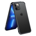 Apple iPhone 13 Sulada carbon fiber hátlap tok (Fekete)