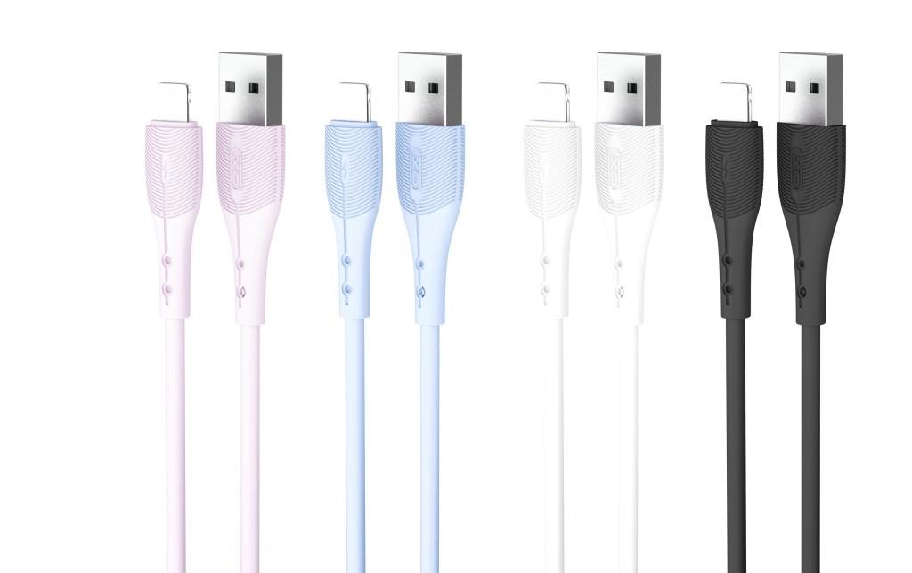 XO NB159 USB-C adatkábel (Lila) – 1.2 m, 40W, 2A