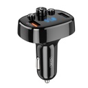 XO BCC03 FM transmitter, dual-port, 18W, fekete