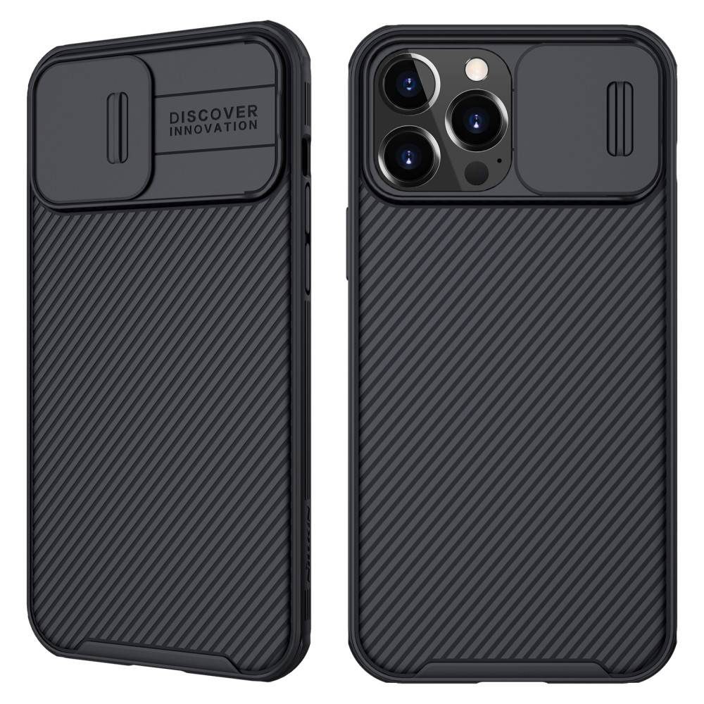 Apple iPhone 13 Pro Max Nillkin Camshield Pro hátlap tok (Fekete)