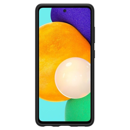 Samsung Galaxy A52 / A52 5G / A52s 5G Spigen thin fit prémium hátlap tok (Fekete)