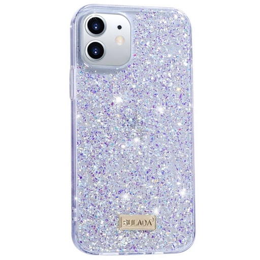 Apple iPhone 11 Sulada luminous glitter hátlap tok (Lila)