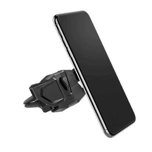 Spigen CLICK.R VENT CAR MOUNT autós tartó (szellőzőre), szellőzőrácsra szerelhető univerzális autós tartó, fekete