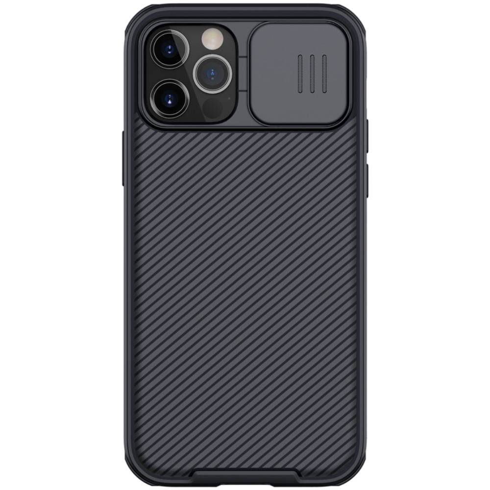 Apple iPhone 12 / iPhone 12 Pro Nillkin Camshield Pro hátlap tok (fekete)