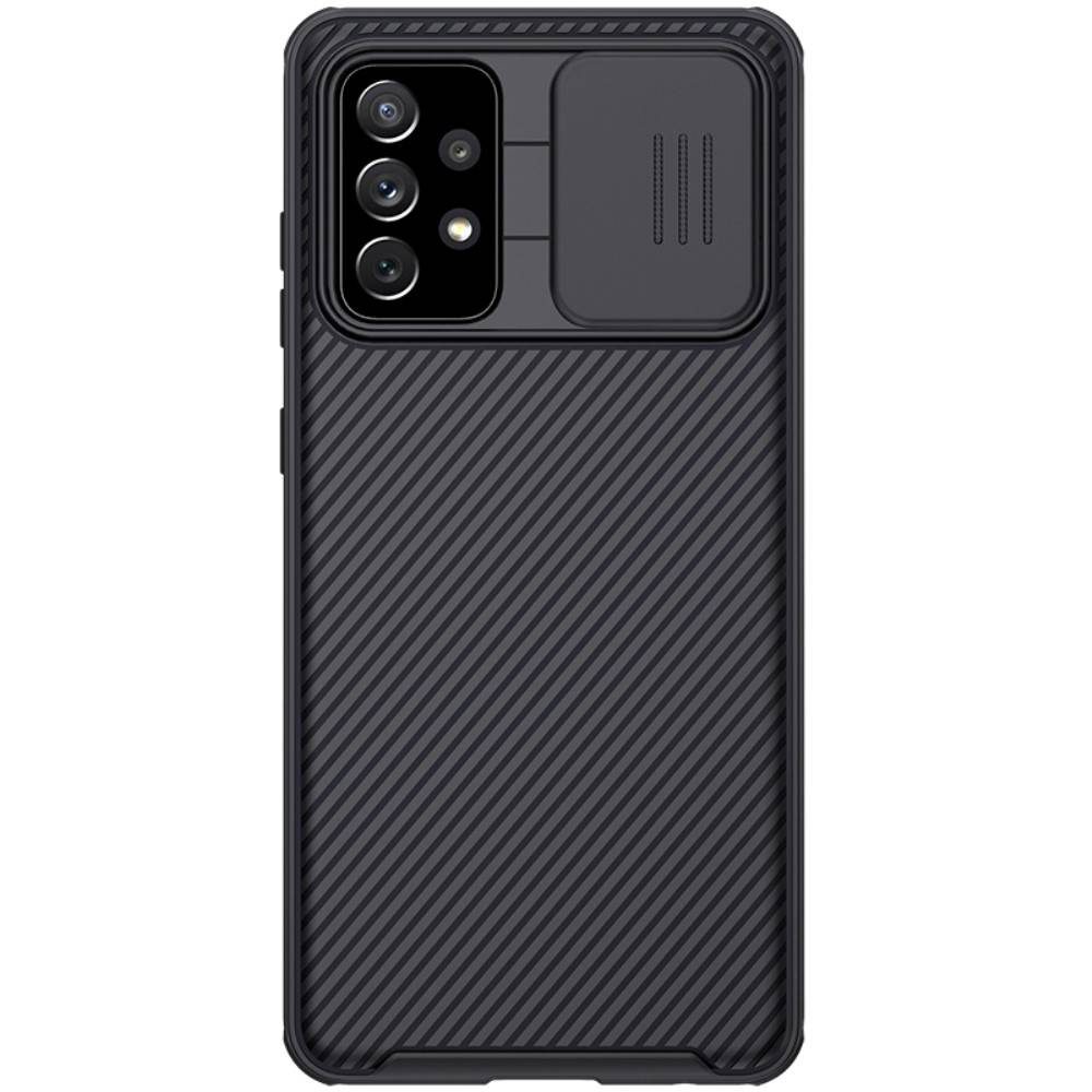 Samsung Galaxy A72 4G / Galaxy A72 5G Nillkin Camshield Pro hátlap tok (Fekete)