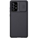 Samsung Galaxy A72 4G / Galaxy A72 5G Nillkin Camshield Pro hátlap tok (Fekete)