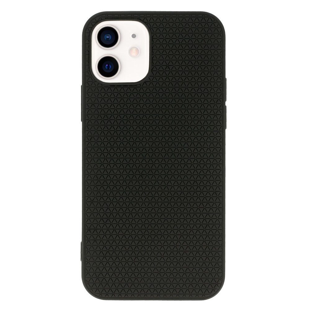 Apple iPhone 12/12 Pro Tel protect liquid air hátlap tok (Fekete)