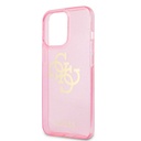 Apple iPhone 13 Pro Max Guess TPU Big 4G Full Glitter tok (Rózsaszín) – GUHCP13XPCUGL4GPI