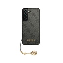 Samsung Galaxy S22 Plus GUESS 4G Charms hátlap tok (Szürke - GUHCS22MGF4GGR)