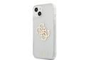 Apple iPhone 13 Guess TPU Big 4G Full Glitter tok (Átlátszó) – GUHCP13MPCUGL4GTR