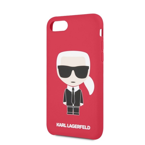 Apple iPhone 7 / iPhone 8 / iPhone SE 2020 / iPhone SE 2022 Karl Lagerfeld Full Body pro tok (Piros - KLHCI8SLFKRE)
