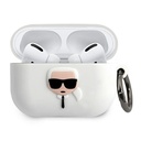 Apple AirPods Pro Karl Lagerfeld Karl Head pro tok (Fehér) – KLACAPSILGLWH