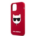 Apple iPhone 12 Pro Max (Piros) Karl Lagerfeld Choupette Head tok - KLHCP12LSLCHRE