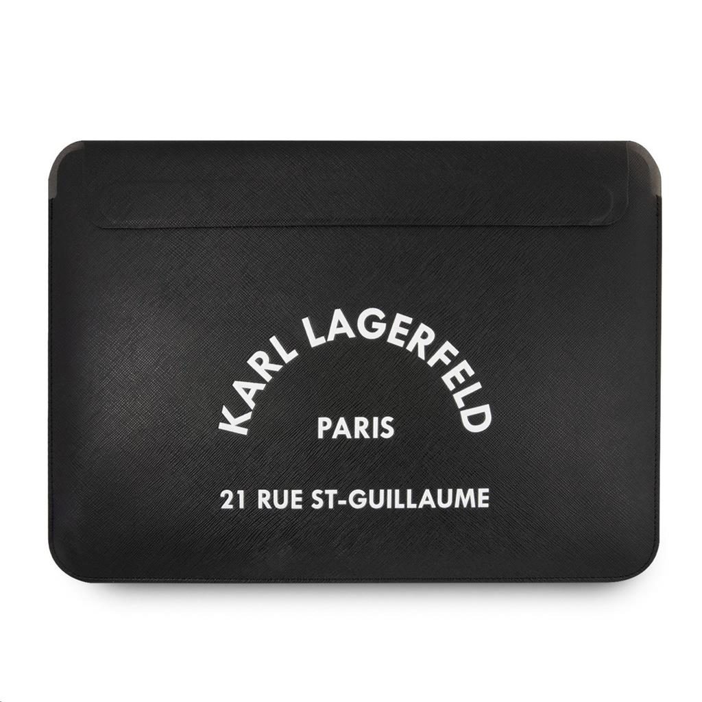Apple MacBook Air/Pro Karl Lagerfeld RSG Logo Sleeve tok (Fekete) – KLCS133RSGSFBK
