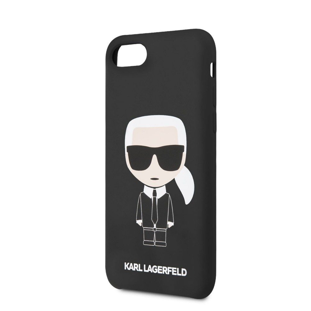 Apple iPhone 7 / iPhone 8 / iPhone SE 2020 / iPhone SE 2022 Karl Lagerfeld Full Body pro tok (Fekete - KLHCI8SLFKBK)