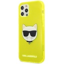 Apple iPhone 13 Pro Karl Lagerfeld Choupette Head tok (Neonsárga) – KLHCP13LCHTRY