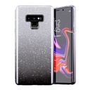 Samsung Galaxy A12 bling hátlap tok (Fekete)