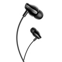 Borofone BM61 vezetékes headset, 3.5mm jack csatlakozóval, fekete