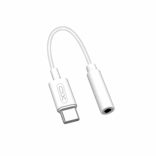 XO NB-R161 USB-C audio adapter (Fehér) – USB-C–3.5 mm, Bluetooth átvitel, töltés nem támogatott