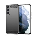 Samsung Galaxy S22 forcell carbon hátlap tok (Fekete)