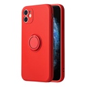 Samsung Galaxy S22 Ultra Vennus ring hátlap tok (Piros)