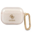 AirPods Pro Guess 4G TPU Glitter tok (Arany) - GUAPUCG4GD