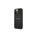 Apple iPhone 13 Guess PU Leather Saffiano tok (Fekete) - GUHCP13MPSASBBK