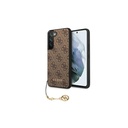 Samsung Galaxy S22 5G Guess 4G Charms tok (Barna) - GUHCS22SGF4GBR